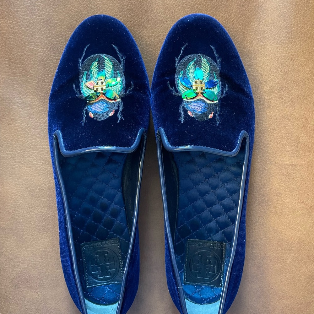 Tory Burch Easton Beetle Loafers